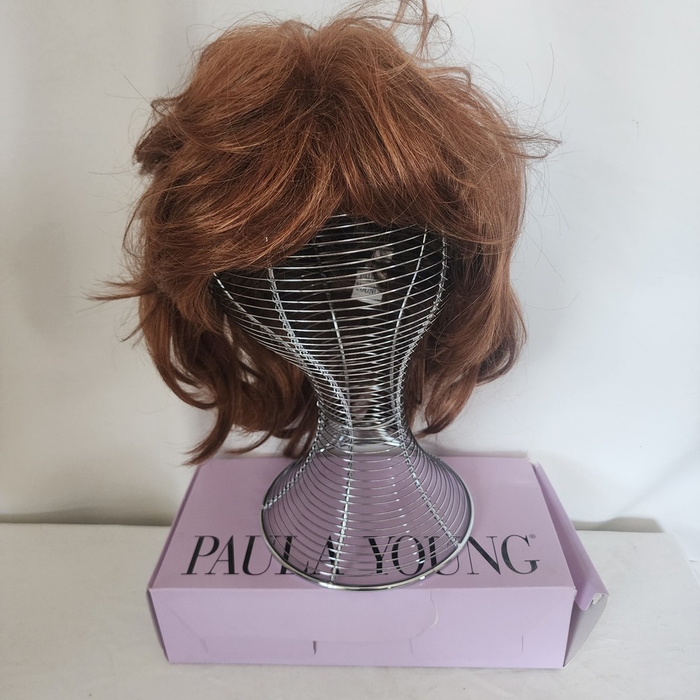 Paula Young Wig A3264 Avery Red Hair Medium Length